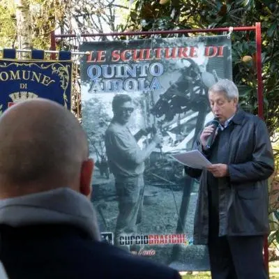 Inaugurazione Installazione opera di Quinto Airola