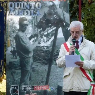 Inaugurazione Installazione opera di Quinto Airola