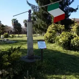 Monumento dedicato ai 150 anni dell'Unitá d'Italia